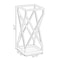 Vintiquewise Decorative Gold Square X Design Umbrella Holder Stand for Indoor and Outdoor QI004471 - alternate 4